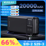 מטען נייד עוצמתי 20,000mAh עם טעינה מהירה